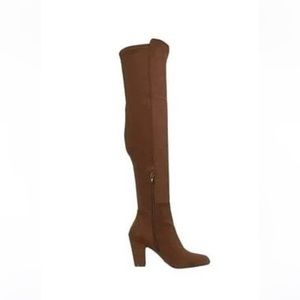 Chinese laundry brown thigh high boots